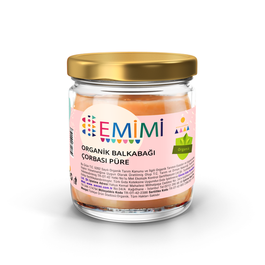 Organik Balkabağı Çorbası, Püre 180 Gram, Uzun Ömürlü