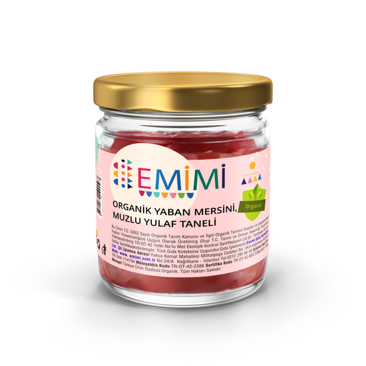 Organik Yaban Mersini & Muzlu Yulaf, Taneli 180 Gram, Uzun Ömürlü